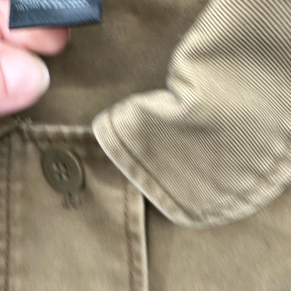 MARC BY MARC JACOBS Military green woman cotton midi utility luxury boho dress M - Picture 11 of 16